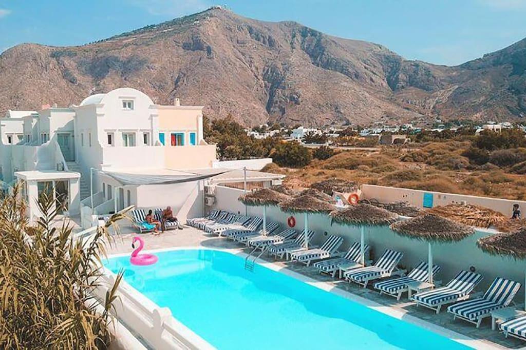 Perissa Beachfront Rooms Экстерьер фото