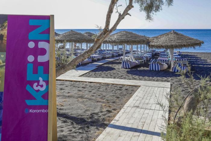 Perissa Beachfront Rooms Экстерьер фото
